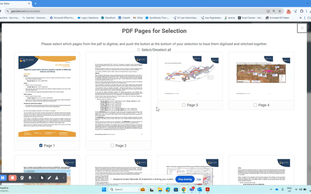 Digitise Tables on Demand from PDFs in Seconds
