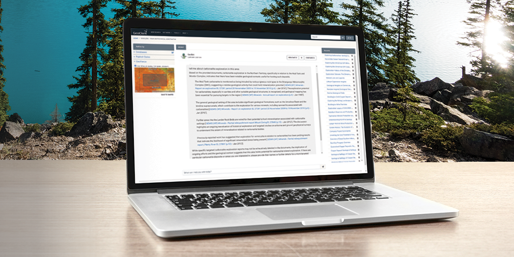 GeoClerk Unveils GeoBot: A Generative AI for Generative Geologists