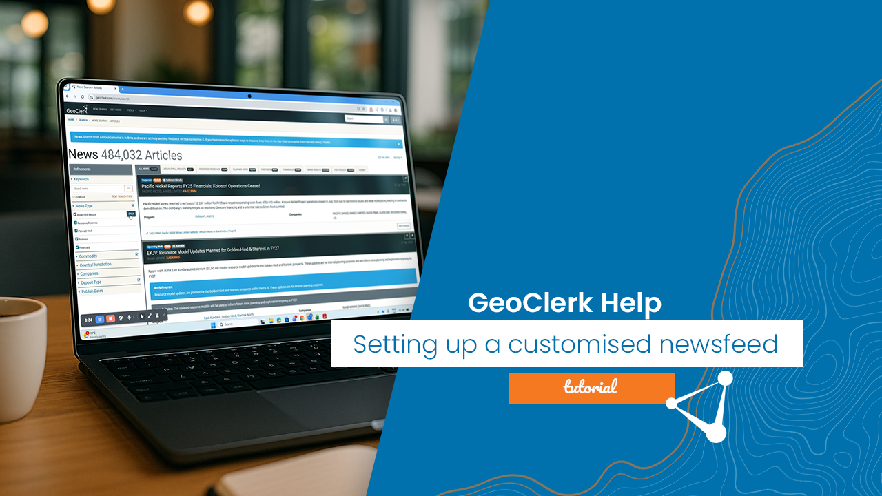 Setting up your Customised Newsfeed